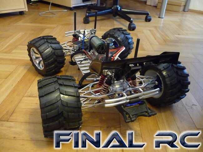 Traxxas E-Maxx endlich fetig
