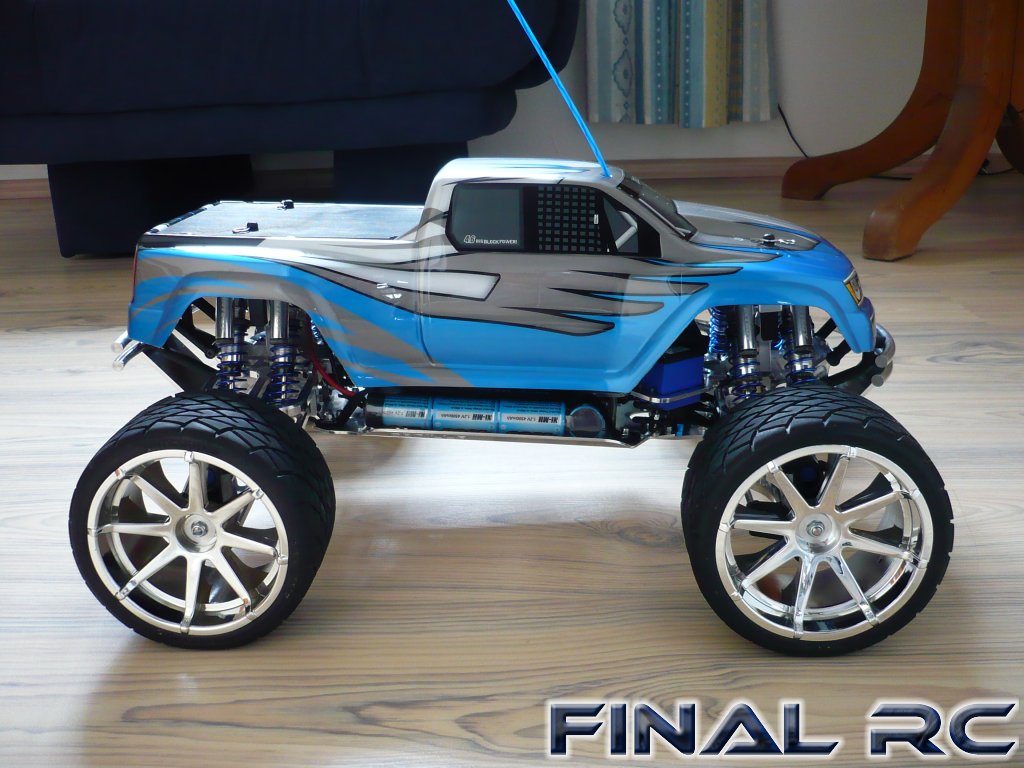 Traxxas E-Maxx endlich fetig