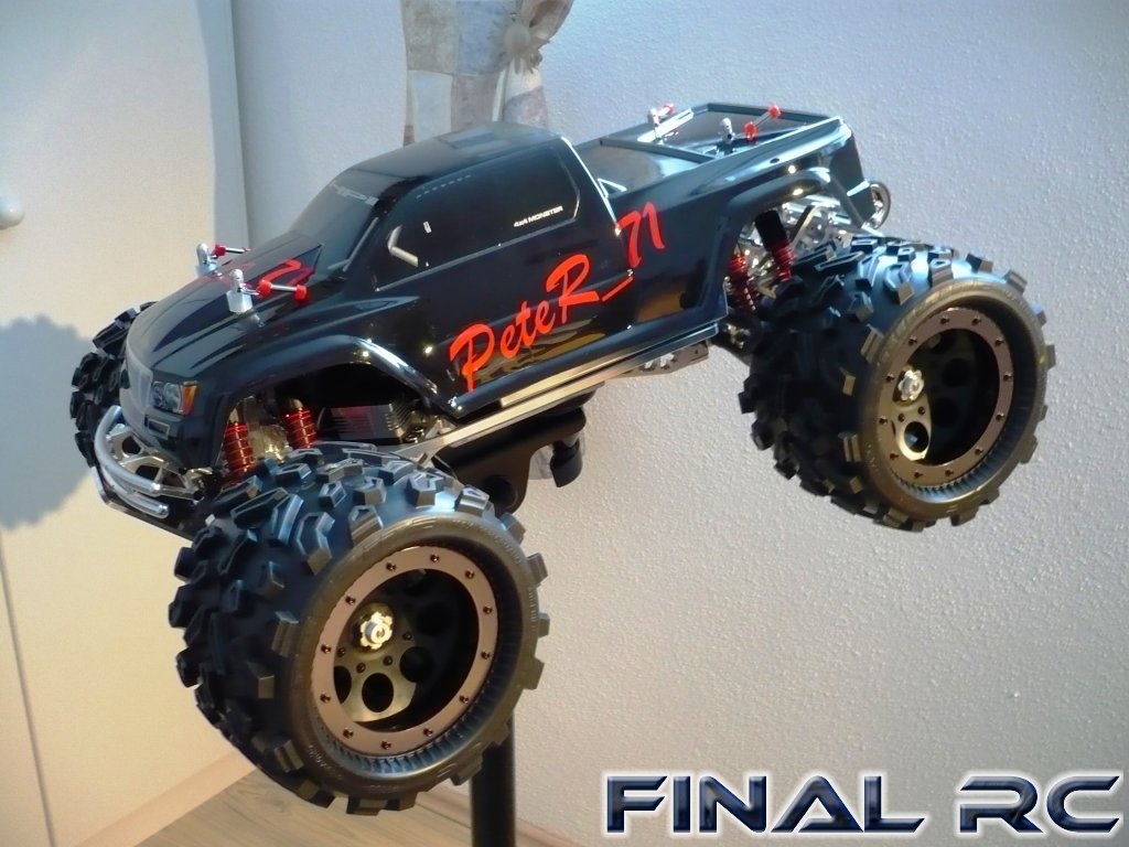Traxxas E-Maxx endlich fetig