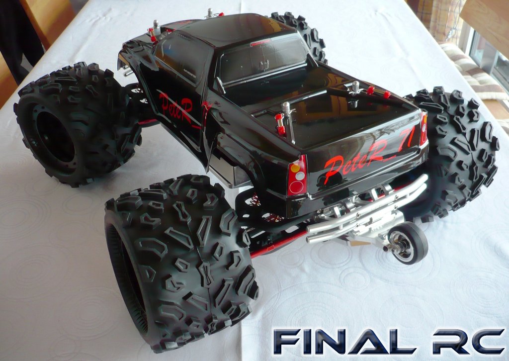 Traxxas E-Maxx endlich fetig
